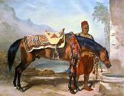 unknow artist, Arab or Arabic people and life. Orientalism oil paintings  513